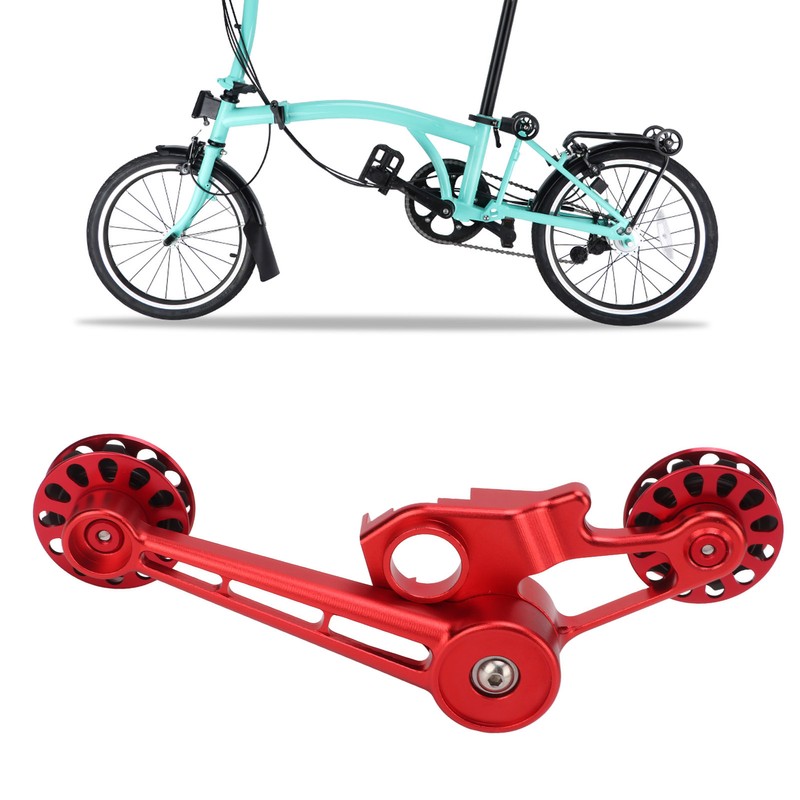 10T Folding Bike Chain Guide Tensioner Bicycle Rear Derailleur Chain