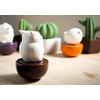 Lively Breeze Blinky Owl, Non-Electric Ceramic Diffusers for Essential Oils