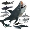 Megalodon Great White Shark, Sea Animals, Fish, Animal Set, 11