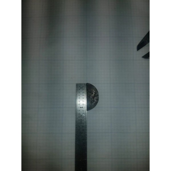 Unbranded NOS 5/16X1-1/8 WOODRUFF KEY STEEL PLAIN (10 PIECES)