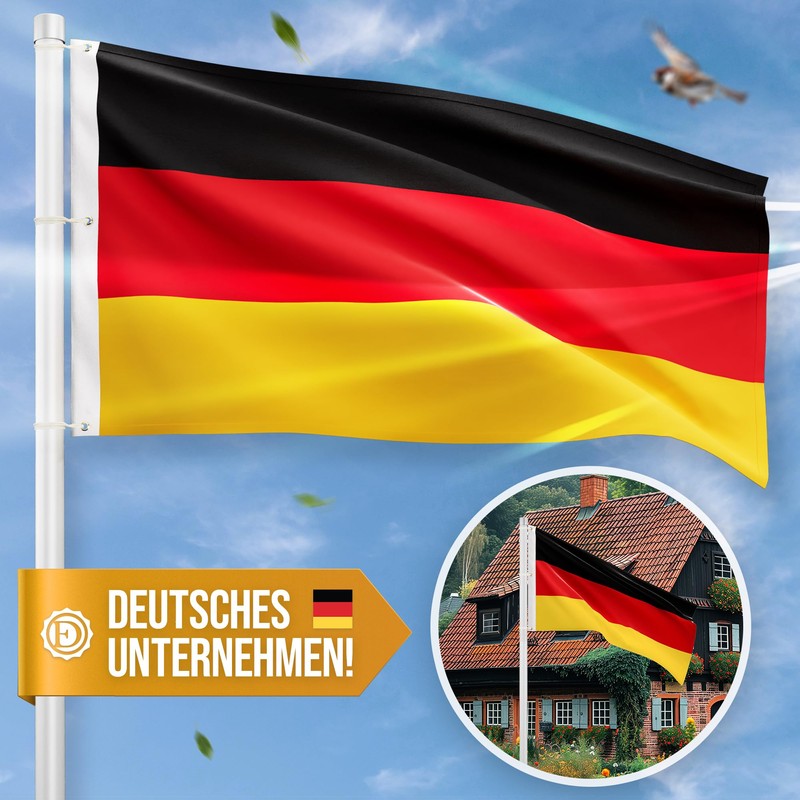 Germany Flag 100 x 150 cm - for Flagpole, Germany
