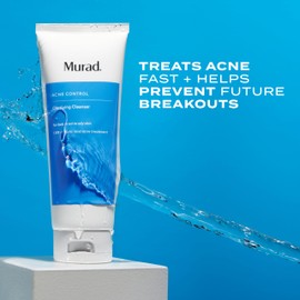 Murad Murad Clarifying Cleanser - Acne Control Salicylic Acid & Green Tea Extract Face Wash - Exfoliating Acne Skin Care Treatment Backed by Science (5 Fl Oz)