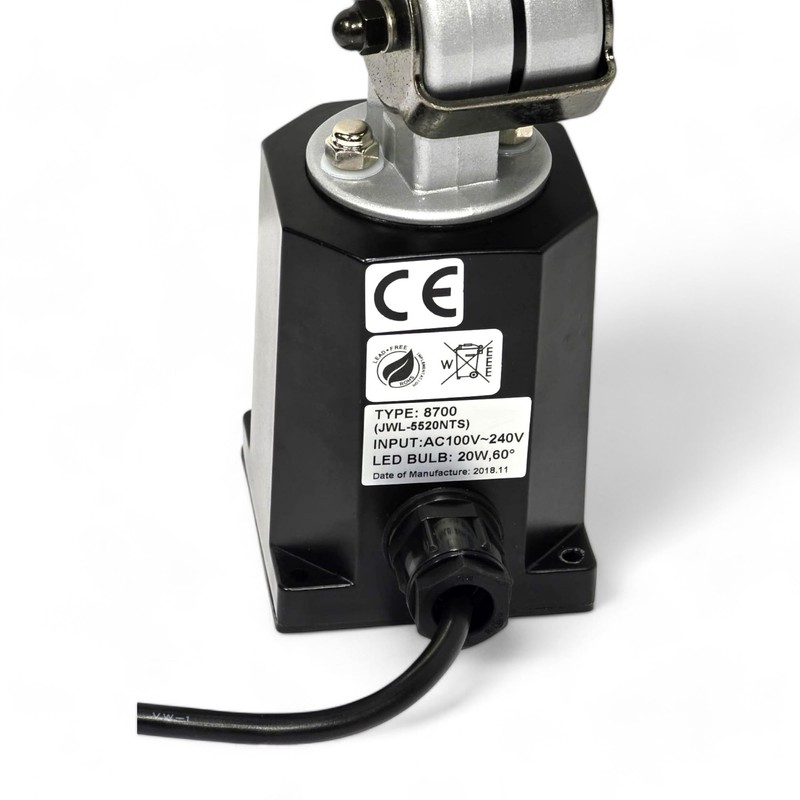 Electrix 8700 Machine Tool LED Light, 4-3/4" Arm Length, 2800