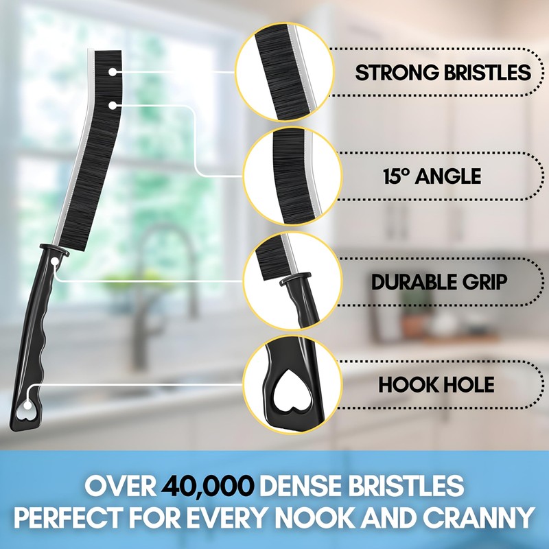 Crevice Cleaning Brush – Multifunctional Cleaning Tool For Bathroom, Shower