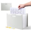 JLPESEAES Document Organizer, File Document File, A4, 13 Pockets, Thick