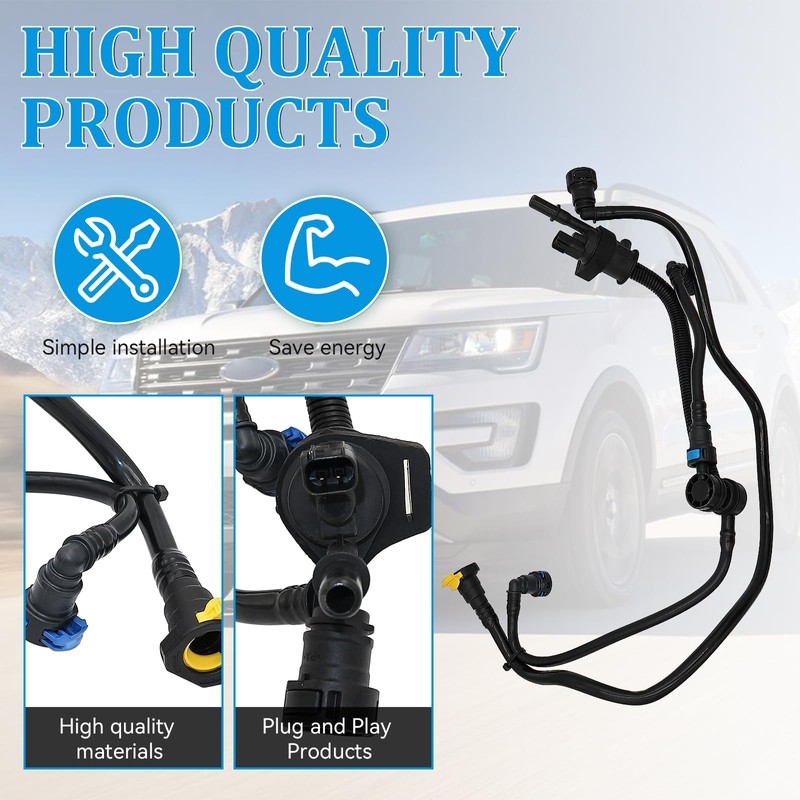 Vapor Canister Solenoid Purge Valve Compatible with 2016-2019 Ford Explorer