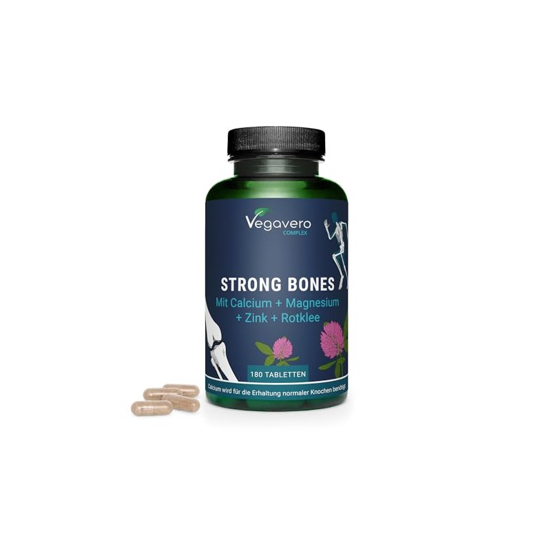 Strong Bones | 800 mg Calcium High Dose + 400