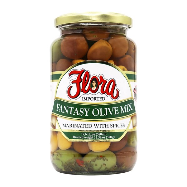Olive Fantasy Mix with Lupini In Brine (19 oz.)