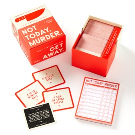 Brass Monkey How To Get Away From Murder - Social Party Game With 300+ Game Card Prompts For Escaping Murder Scenarios