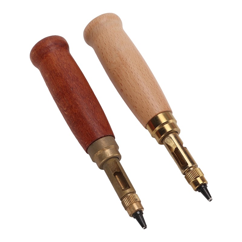 Screw Hole Punch Hardening Heat Leather Screw Punch with 12