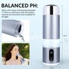 Hydrogen Water Bottle,Up to 6000 PPB,Advanced SPE/PEM Technology Generator,8oz Rechargeable
