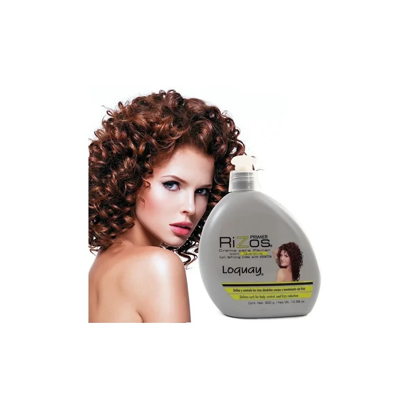 Primer Rizos Loquay Crema Peinar Queratina