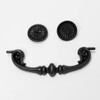 MuDuJia 4-Pack 5“ C-C Vintage Style Dark Antique Black Bail