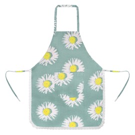 Orenge Apron Women's Cooking Apron Women's Kitchen Apron Cooking Aprons Waterproof Cooking Aprons with Pockets Women BBQ Apron Baking Apron Waiter Apron Cotton Apron for Chef Cooking Cafe,