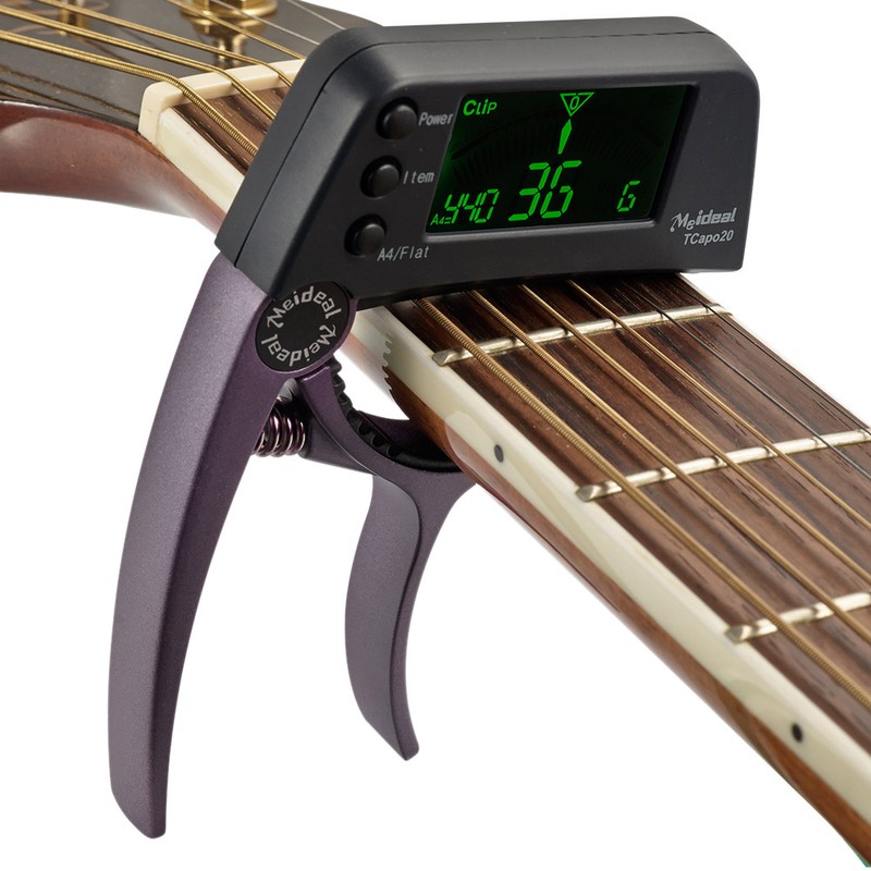 Meideal TCapo20 Quick-replaceable Key Capo Tuner Alloy Material for Acoustic