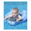 Mambobaby Anillo De Natación Para Bebé No Inflable Con Dosel