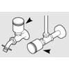 SANEI (San-Ei) Water Impact Reducer Upper Portion - Replace Faucet
