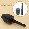 CeaHoify 4PCS Drill Chuck Change Adapter, Keyless Chuck Conversion Tool