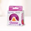 ChooMee SoftSip Food Pouch Tops | Purple Case, Orange Aqua
