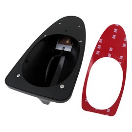 MIFADLE Roof Shark Fin Signal Antenna FM/AM for 2019 Kia Forte LX Sedan 4-Door,2.0L 1999CC 122Cu. in. l4 Gas DOHC Naturally Aspirated,Black