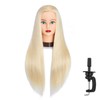 Headfix 26"-28" Long Hair Mannequin Head Synthetic Fiber Hair Hairdresser