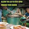 Heavy-Duty Hinge Assembly Replacement for Large Green Egg - Durable