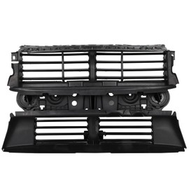 ECCPP GV4Z-8475-A Active Grille Shutter Radiator Control Shutter Assembly 2017-2017 for Ford Escape SE 2.0L,2017-2017 for Ford Escape Titanium 1.5L Included Motor