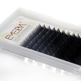 EMEDA Silk False Eyelashes Extensions 0.07 mm Mix J B C D Curl Individual Eyelashes 8-15 mm Faux Mink Eyelash Extension for Salon Use