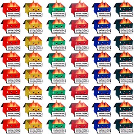 Sieral Dumpster Fire Hanging Ornament Bulk Emotional Support Positive Funny Pendant Employee Appreciation Gift Thank You Gifts for Team Coworkers Teacher Nurse(48 Pcs,Colorful)