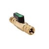 FUSO FS-735F-2 Adapter with Ball Valve 5/16" F Female (With Bush) x 5/16" F Male Straight Type