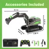 IQKidz Remote Control Excavator Toys for Boys 4-7 Yrs Old