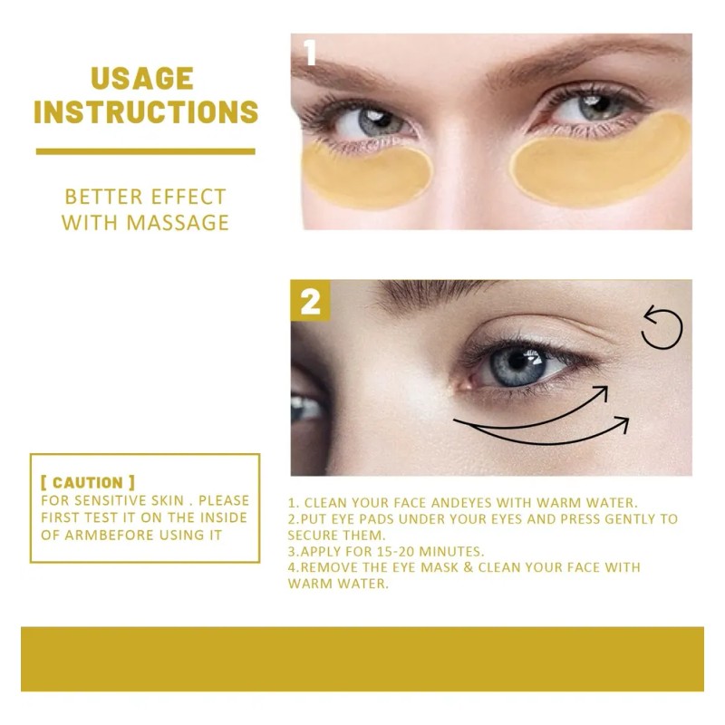 Mascarilla Para Ojos Eelhoe Con Colágeno Y Ácido Hialurónico Todo
