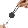 OTOTEC Retractable Stainless Keyring Pull Ring Key Chain Recoil Heavy