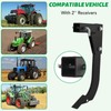 Garvee Hitch Mounted Ripper, 18'' Shank Middle Buster Plow for