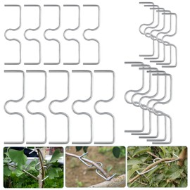 YYTECH Branch Puller Branch Separator for Fruit Trees, Pack of 20, M-Shaped Branch Support, Branch Fixer, Branch Spreader for Garden Trees, Reusable Agricultural Tools (M10 cm, 13 cm)