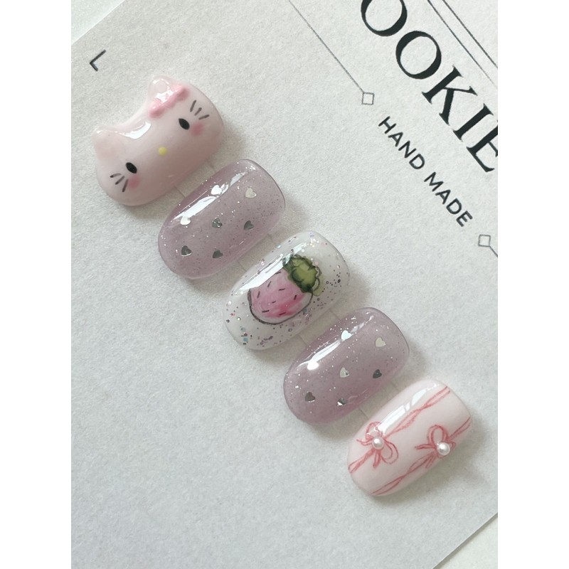 ⭐️ Kitty Nail [Kitchy Kitty Nail Collection] ⭐️ - Yellow