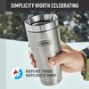 THERMOS ICON SERIES, Stainless Steel Tumbler, Granite, 16 oz