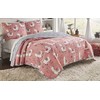Vue Llama Drama Modern Graphic 2-Piece Reversible Quilt Set, Twin/Twin