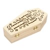 BIUDECO Pet Urn Jewelry Box Miniature Coffin Storage for Necklaces