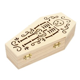 BIUDECO Pet Urn Jewelry Box Miniature Coffin Storage for Necklaces Rings Ashes