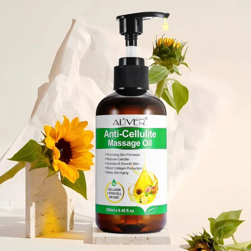 Aceite Masaje Corporal Aliver Anticelulitis Moldeador 250ml