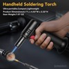 Sondiko Butane Torch Lighter with Visible Fuel Window, Refillable Soldering
