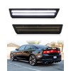PWOBVZ White LED Rear Side Marker Lights for 2008-2014 Dodge