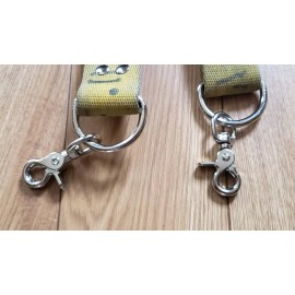 Unbranded Fire Hose Firefighter Radio Strap 68" with Anti-Sway Strap
