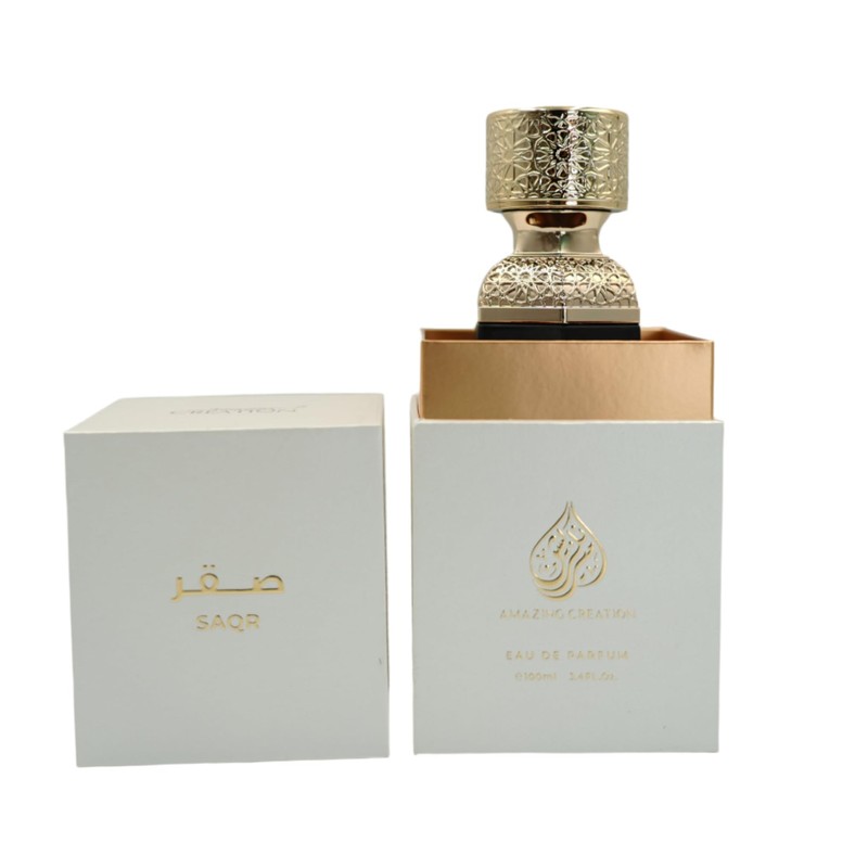 Amazing Creation Saqr Eau de Parfum for Men, 3.4 fl