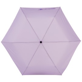 Asty HL22KB55BD Unisex Plain Carabiner Hand Mini Folding Umbrella 55 Purple