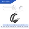 232PCS Cable Clamps Assortment Kit with Stainless Steel Screws,304Stainless Steel