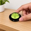 Round Bullseye Bubble Level, Mini Horizontal Spirit Level for Woodworking,