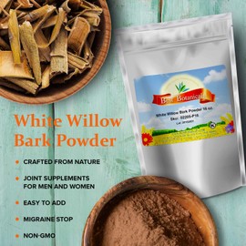 Best Botanicals White Willow Bark Powder 16 oz.