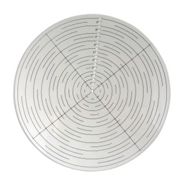 Taytools 114601 10 Inch Round Center Finder Compass for Wood Turners Lathe Work